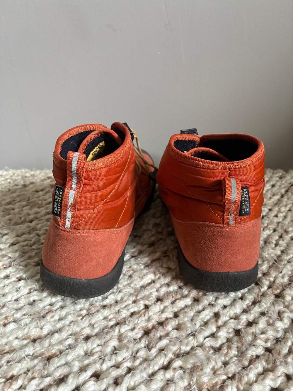Keen Kids Orange Lace-Up Chukka Boots - Picture 2 of 9
